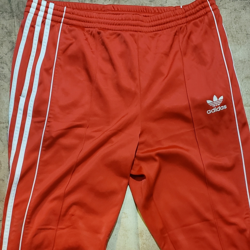Adidas mens workout joggers pants large